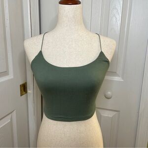 OotdFash crisscross strap crop top